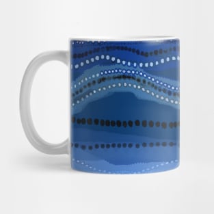 Caribbean Tie Dye Batik Mug